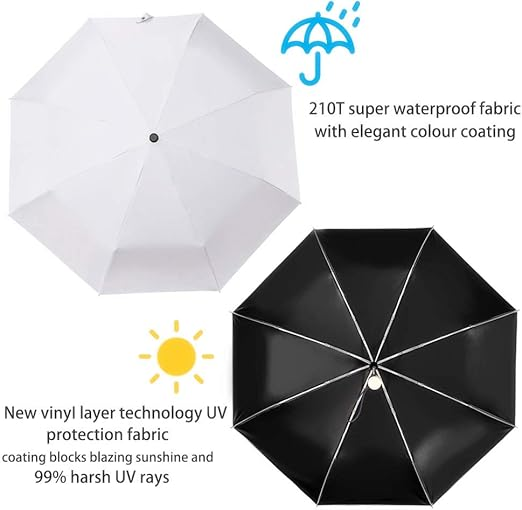 TravelShield - Compact UV Umbrella for Safe Journeys - The Ummah Hub